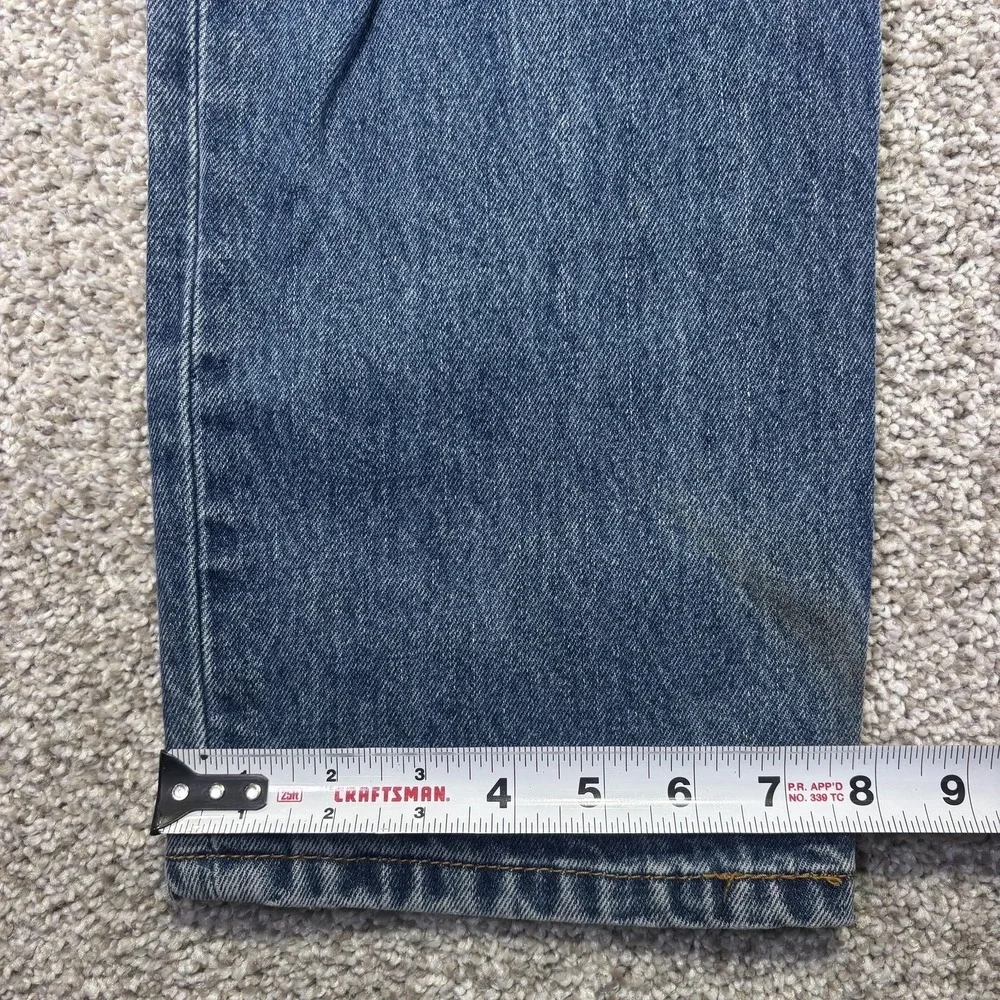Levis‎ 550 Jeans Mens 31x34 Blue Medium Wash Relaxed Tapered Denim Workwear Y2K